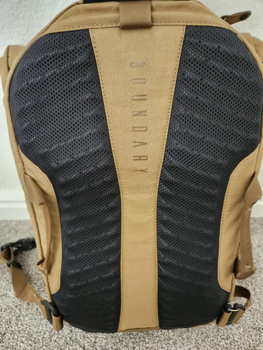 Boundary Supply Errant Sling Tan Tech Sling Laptop Crossbody Bag